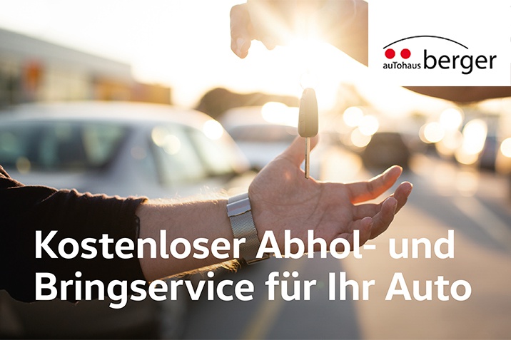 Kostenloser Abhol- und Bringservice